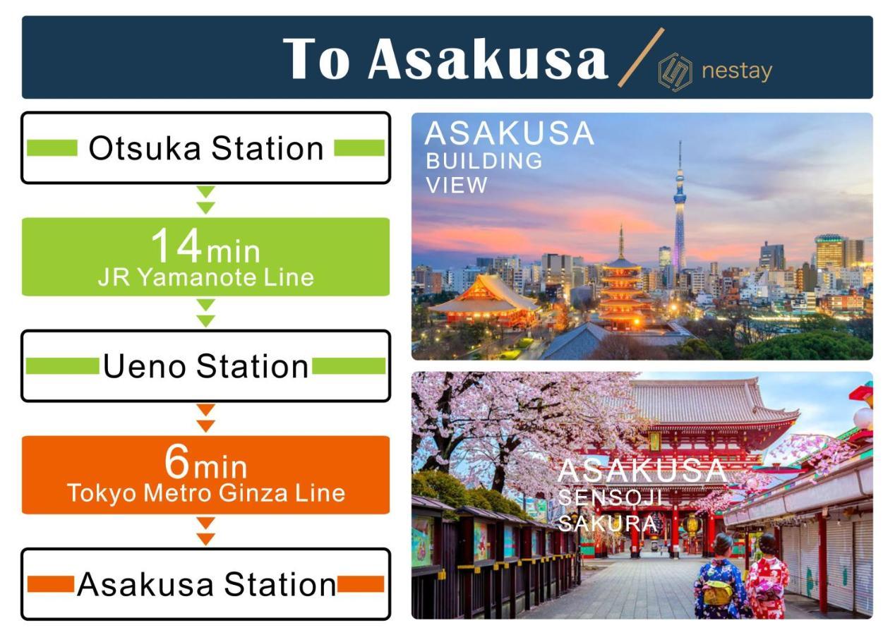 Nestay Inn Tokyo Otsuka 201 외부 사진